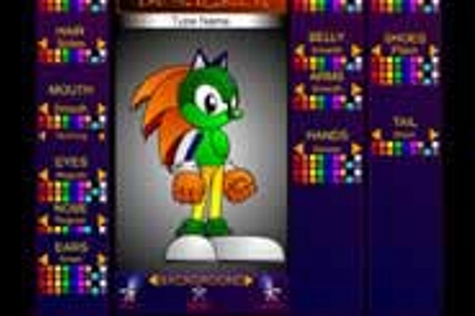 Sonic Character Creator