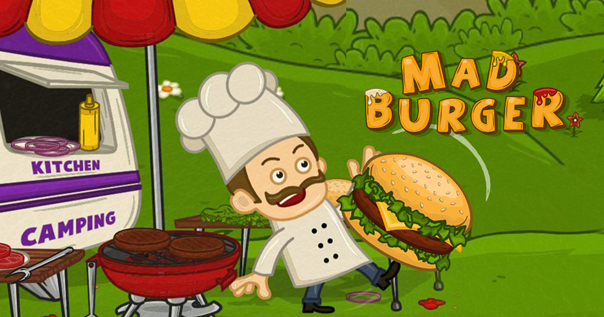 eetbaar droog Plaats Mad Burger - Online Spel - Speel Nu | Spele.be
