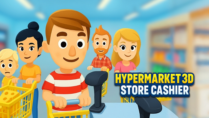 Hypermarket 3D: Store Cashier