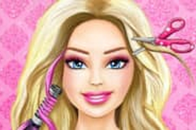 Barbie's Haar Knippen