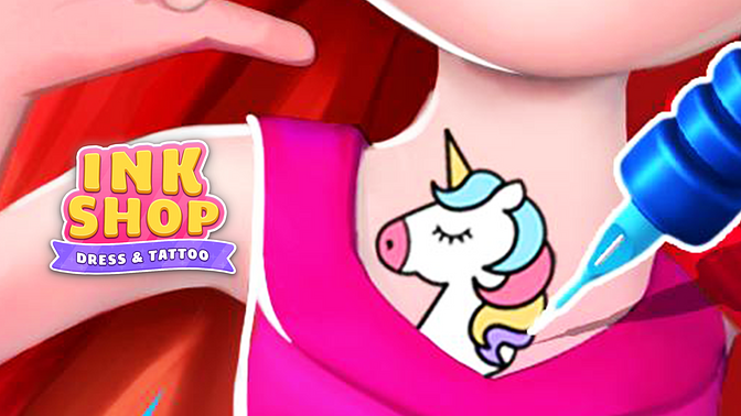 Ink Shop: Dress and Tattoo