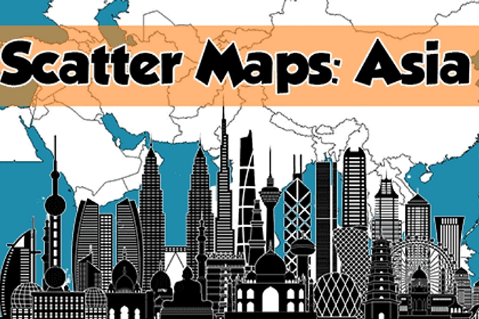 Scatter Maps: Asia