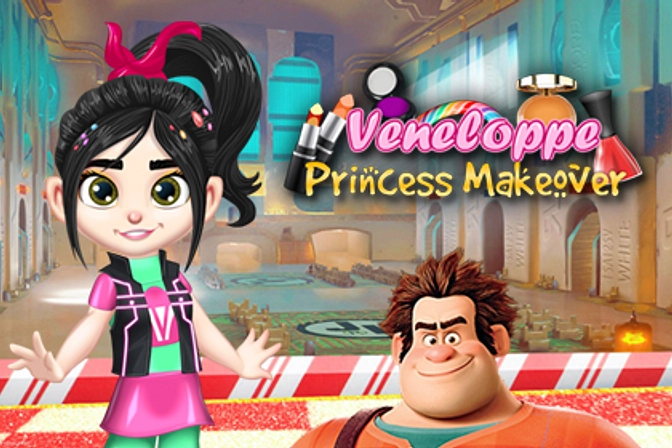 Vanellope Princess Makeover - Online Spel Speel Nu Spele.be