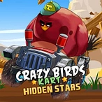 Crazy Birds Kart Hidden Stars