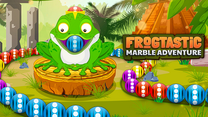 Frogtastic Marble Adventure