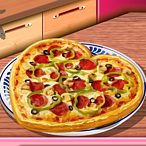 Sara's Cooking Class: Valentine Pizza